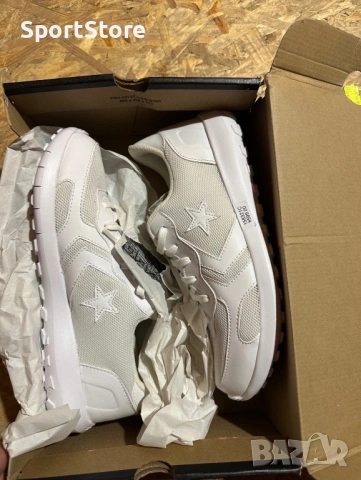 Converse White - 40 номер, снимка 6 - Маратонки - 54006681