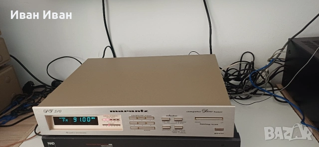 Тунер MARANTZ ST510, снимка 3 - Ресийвъри, усилватели, смесителни пултове - 55176934