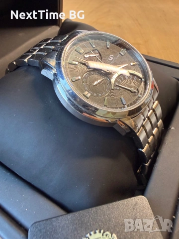 Автоматичен часовник Orient Star Retrograde — Пълен комплект, снимка 5 - Мъжки - 54901731