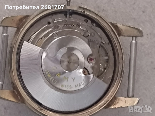 позлатен часовник Camy Geneve , снимка 4 - Дамски - 54979519