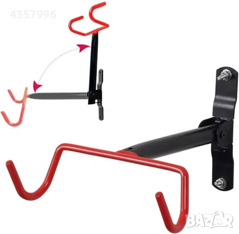 Стенна Стойка за Велосипед, до 30кг, снимка 3 - Аксесоари за велосипеди - 54341755