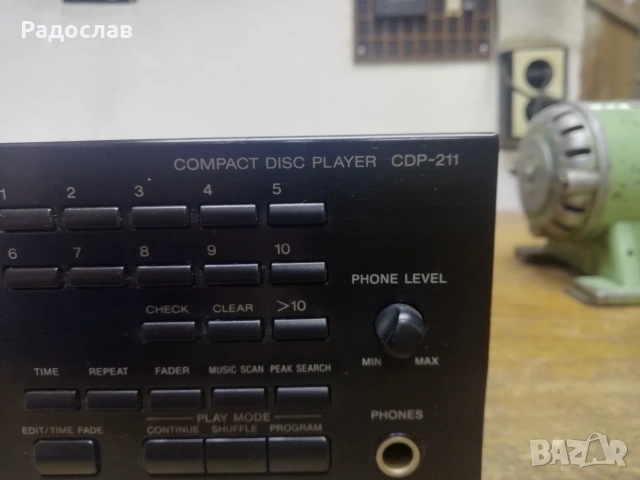 Sony CDP-211, снимка 3 - Ресийвъри, усилватели, смесителни пултове - 54980580