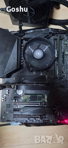 Msi Meg x570 unify wifi + Athlon 3000g, снимка 2 - Дънни платки - 54403143