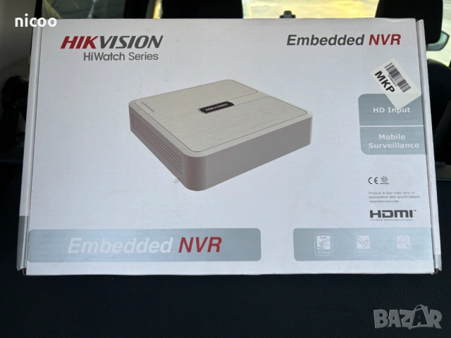 Hikvision HWN-2104H-4P 4-кан PoE NVR