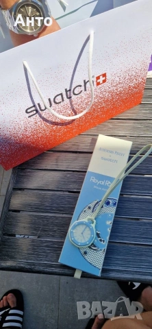AP X Swatch Royal Pop BLAUE ACHT, снимка 7 - Мъжки - 54640675