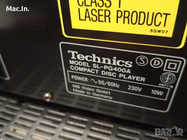 Technics CDP SL-PG400A, снимка 7 - Аудиосистеми - 55098903