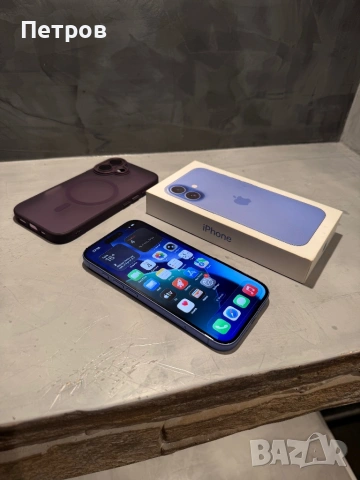 КАТО ЧИСТО НОВ Iphone 16, 100% батерия Ultramarine, снимка 7 - Apple iPhone - 54793050