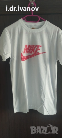 нова бяла тениска NIKE