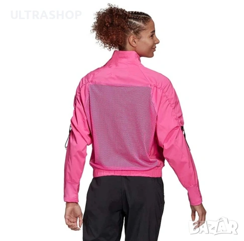 Adidas M size ДАМСКА ветровка горнище, снимка 2 - Спортни екипи - 54127925