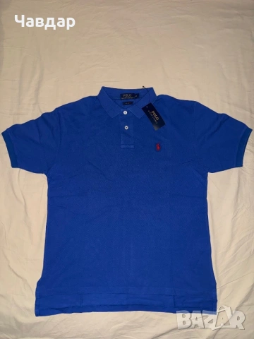Мъжки тениски с яка Ralph Lauren, снимка 5 - Тениски - 54700471