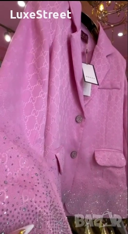 Gucci 🔥Сако с Камъни , снимка 5 - Сака - 54672880