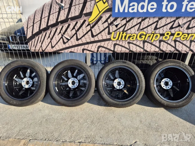 Джанти Borbet 17 цола , 5х112 , 7j ,et46 , 205/55/17 Skoda Vw Audi, снимка 7 - Гуми и джанти - 54484837
