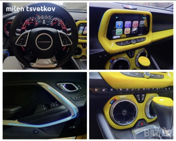 Chevrolet Camaro SS 6.2 ZL1 PACK, снимка 16 - Автомобили и джипове - 54391932