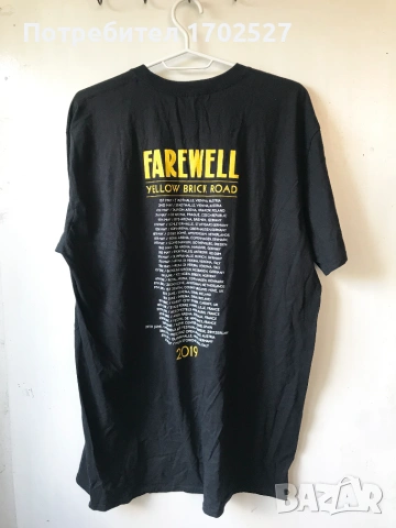 Elton John T-Shirt XL (оригинална тениска на Елтън Джон, размер XL), снимка 2 - Тениски - 55178554