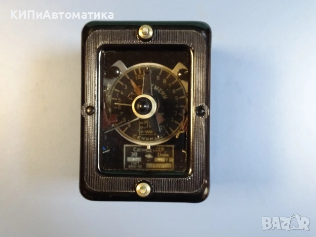 електромеханично реле 3В132 0.5-9сек 1965г, снимка 2 - Резервни части за машини - 54411976