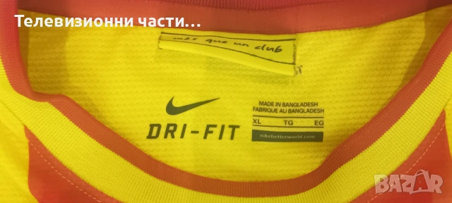 Оригинална футболна тениска Барселона Неймар 11 гостуващ екип 2013 2014 Nike 532823-703,мъжки XL, снимка 3 - Спортни дрехи, екипи - 54678826