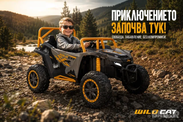 Акумулаторна кола Licensed Arctic Cat Grey. БЕЗПЛАТНА ДОСТАВКА!