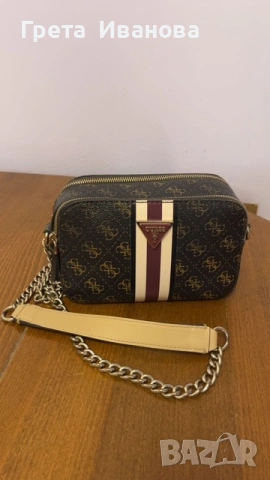 Чанта Guess кафява