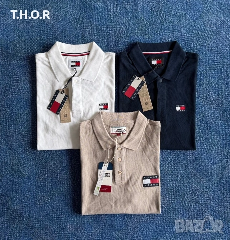 Tommy Hilfiger TOMMY JEANS Polo Shirt ОРИГИНАЛНИ мъжки поло тениски - M/L