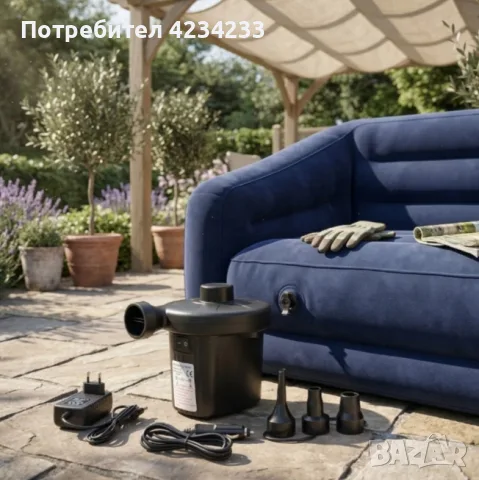 Електрическа помпа 2в1 , снимка 2 - Други стоки за дома - 55302387