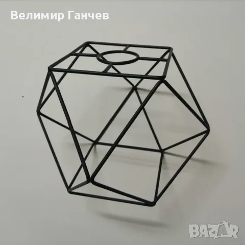 Метален пендел в индъстриъл стил [Осветително тяло], снимка 2 - Лампи за таван - 55503308