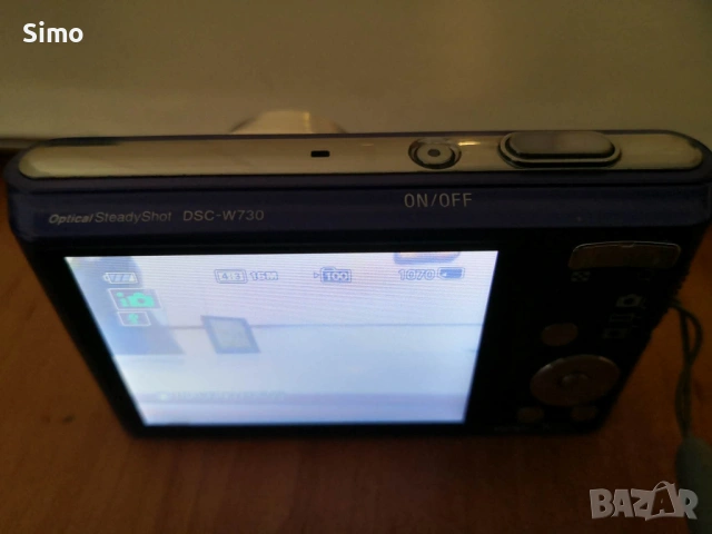 Фотоапарат Sony dsc w730, снимка 2 - Фотоапарати - 54175257