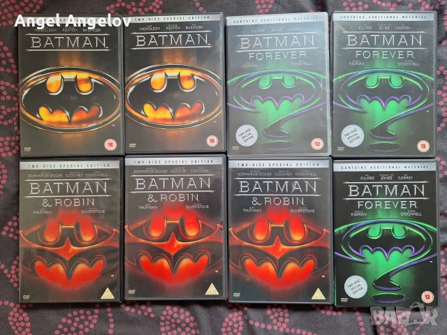 Batman 1989/Batman Forever/Batman &Robin 