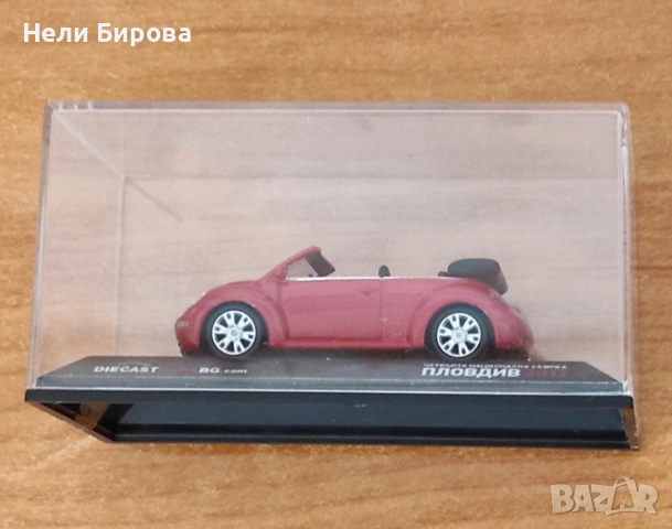 Колекционерски мащабни модели 1:43 – Minichamps Porsche 911 GT3 RS & VW New Beetle Cabriolet , снимка 3 - Колекции - 54980056