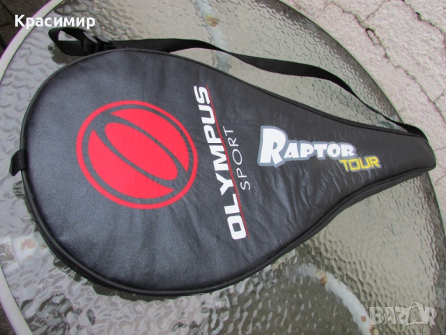 Тенис ракета Olympus Raptor Tour Ti Graphite, снимка 18 - Тенис - 54393788