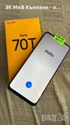 Realme Note 70T
