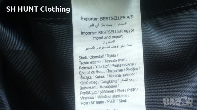 Jack & Jones JCOMORTY LEATHER Jacket Размер M мъжко яке естествена кожа 14-27, снимка 15 - Якета - 54803659