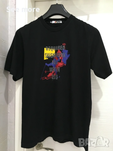 DSQUARED2 мъжка тениска XL, снимка 8 - Тениски - 46627057