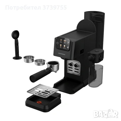 Кафемашина GRUNDIG Delisia KSM 4431 L, полуавтомат, снимка 5 - Кафемашини - 55127274