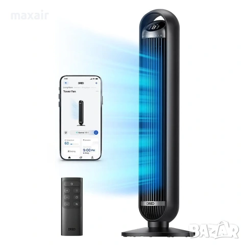 Вентилатор тип “Кула” Dreo Tower Fan 413S, 36″, 90-градуса завъртане