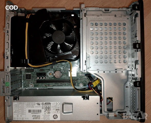 HP EliteDesk 705 G4 - Ryzen 5 2400G/ 16gb/ 256 NVMe/ Vega 11 - перфектен, снимка 2 - Работни компютри - 54380145