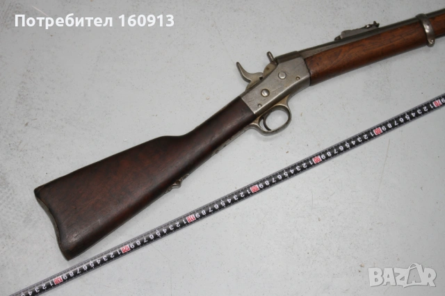 Пушка Ремингтон Remington Rolling Block турска поръчка за египетския корпус., снимка 4 - Антикварни и старинни предмети - 54755930
