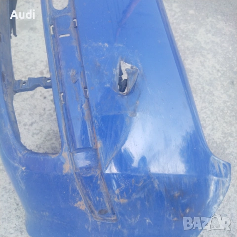 Предна броня за SKODA FABIA 2004г. Бронята е ударена в дясно., снимка 3 - Части - 54795156