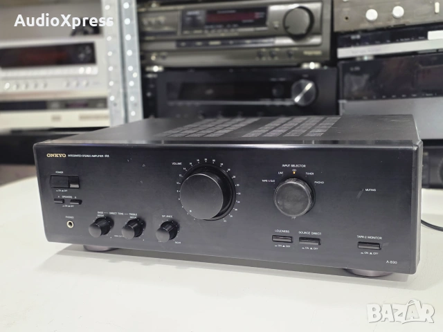 🔥 ЧИСТОКРЪВНО ONKYO! Класически Стерео Усилвател Onkyo A-830 🇯🇵🔊, снимка 5 - Ресийвъри, усилватели, смесителни пултове - 55021120