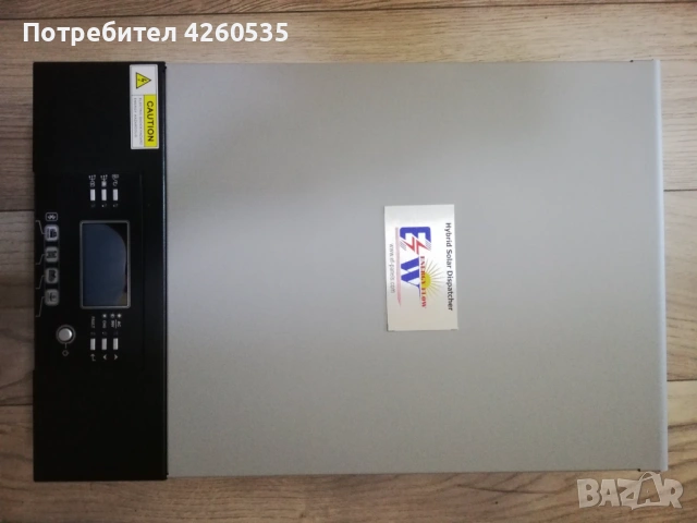 Хибриден инвертор Енерджи Флоу 5kW/48VDC PF1 PWM CHARDGE 64.0V 5000w/230 V AC
