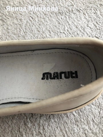 Дамски обувки, естествена кожа Maruti, снимка 8 - Дамски ежедневни обувки - 54900496