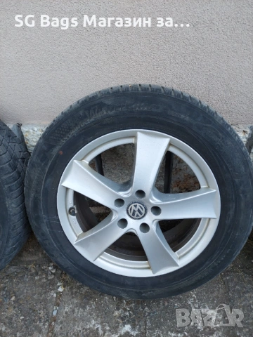 Vw tiguan лети джанти с гуми 225/60/17, снимка 7 - Гуми и джанти - 54832506