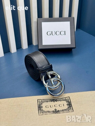 колани от естествена кожа в кутия Gucci , снимка 6 - Колани - 55237040