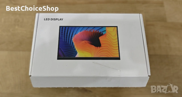 8-инчов мини монитор с тъчскрийн HD 800x480 с HDMI портове, вградени високоговорители и стойка., снимка 12 - Монитори - 54211582