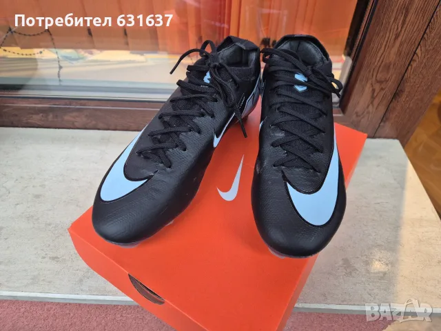 Бутонки за футбол Nike Mercurial Zoom Vapor 16 Pro FG - черен, снимка 8 - Футбол - 55353719