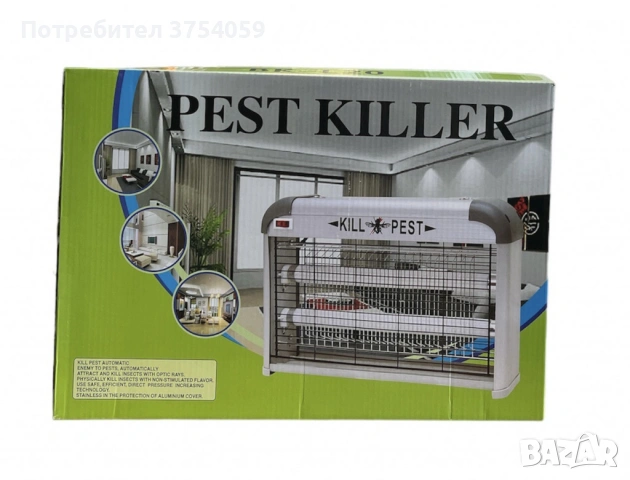 Лампа против насекоми и комари - 30W, 20W, 40W, снимка 6 - Настолни лампи - 55202132