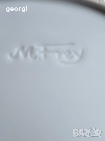 елипсовидно релефно порцеланово плато Kaiser M.Frey 34/4, снимка 9 - Аксесоари за кухня - 53988367