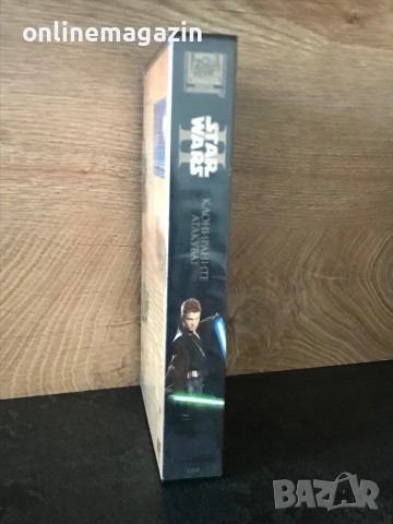 Видеокасета “ STAR WARS- Клониките Атакуват “ VHS, снимка 3 - Други жанрове - 55247247