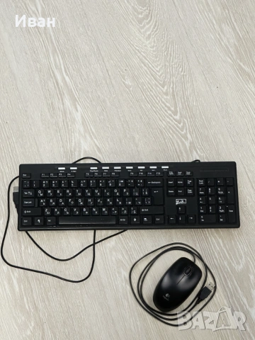 Комплект клавиатура и USB мишĸа Logitech