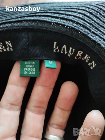 ralph lauren floppy sun hat fedora - страхотна дамска капела КАТО НОВА, снимка 2 - Шапки - 54809636