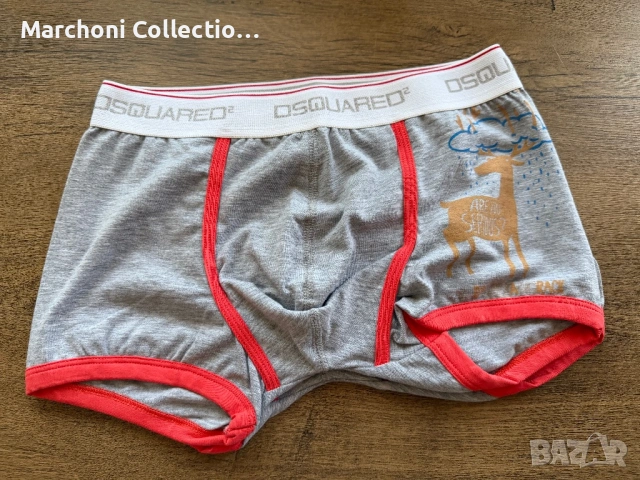 Мъжки боксерки Calvin Klein, Dsquared, снимка 11 - Бельо - 54453136